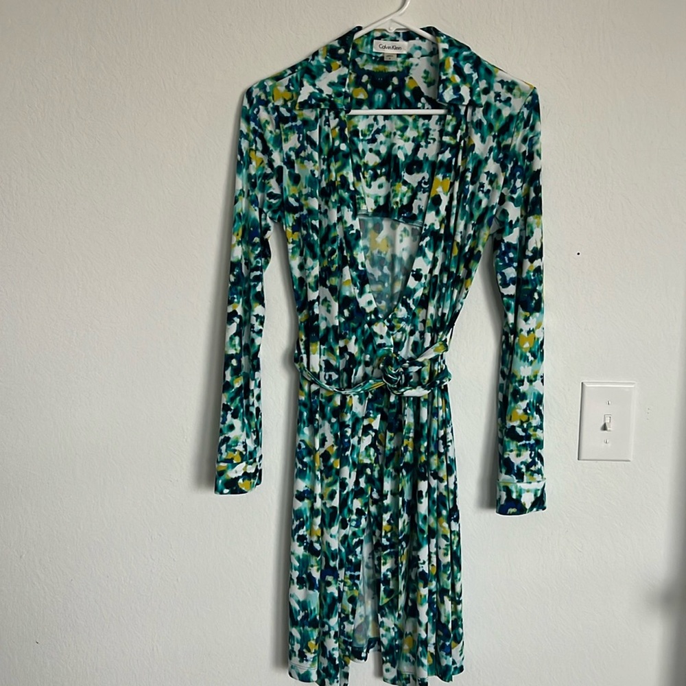 Calvin Klein Wrap-Around Dress (size 4)